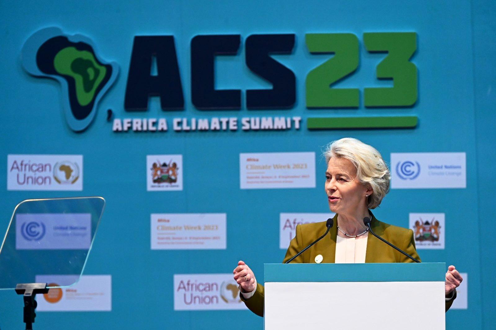 EU-Africa, von der Leyen: "Europe and Africa united against climate change"